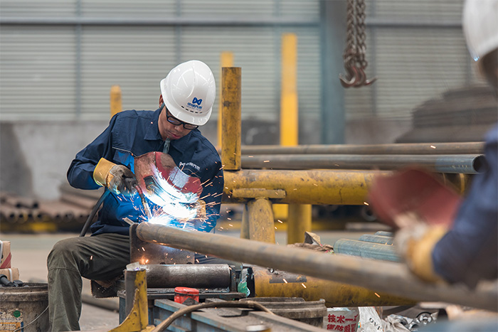 三河网架焊接车间